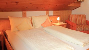 Doppelzimmer - Apartment Saslong