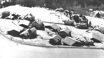 Altes Foto vom Langkofel